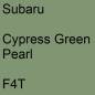 Preview: Subaru, Cypress Green Pearl, F4T.